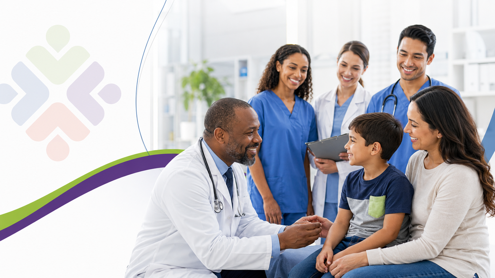 Embrace Healthcare Clinic medical team and family care